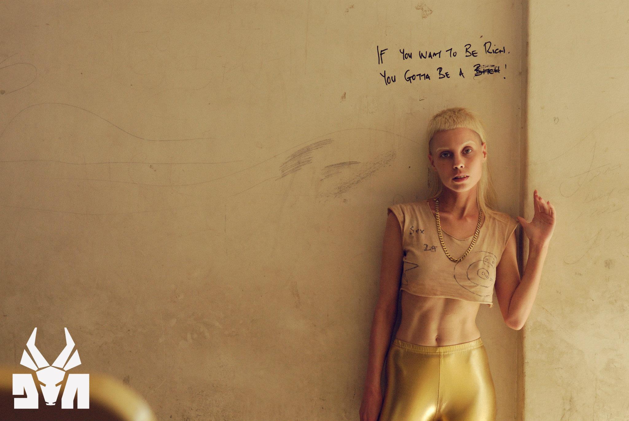 yolandi gold blonde if you want to be rich