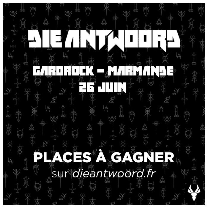 Concours Die Antwoord Garorock 2015